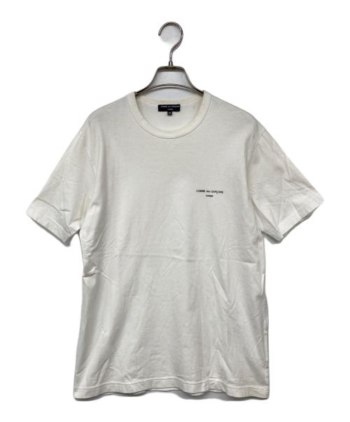 COMME des GARCONS HOMME（コムデギャルソン オム）COMME des GARCONS HOMME (コムデギャルソン オム) ロゴTシャツ ホワイト サイズ:Mの古着・服飾アイテム
