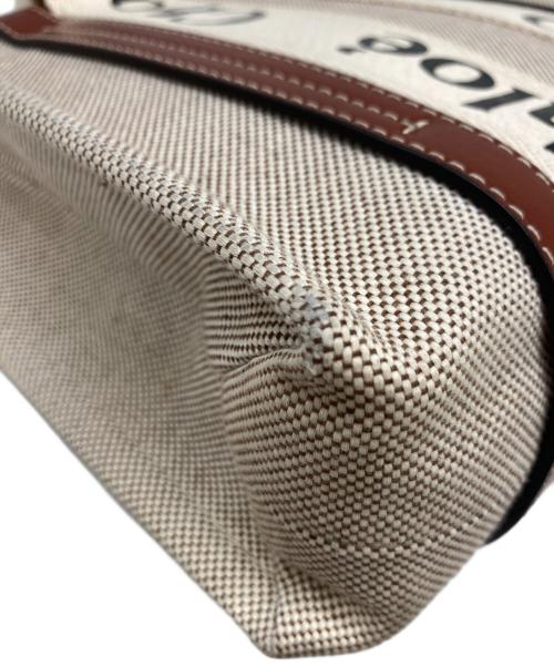 Chloe（クロエ）Chloe (クロエ) woodyミニバッグ ベージュの古着・服飾アイテム