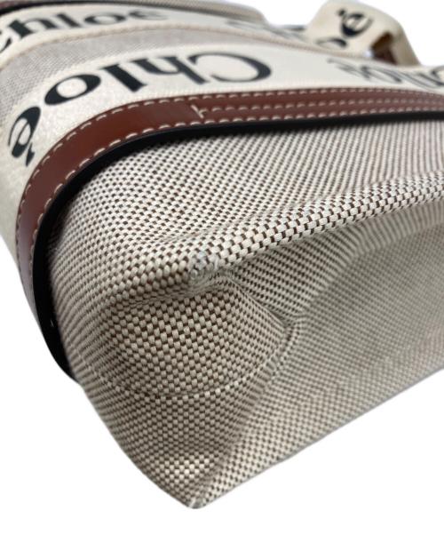 Chloe（クロエ）Chloe (クロエ) woodyミニバッグ ベージュの古着・服飾アイテム