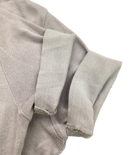 ISSEY MIYAKE（イッセイミヤケ）ISSEY MIYAKE (イッセイミヤケ) 半袖ニット グレー サイズ:Mの古着・服飾アイテム