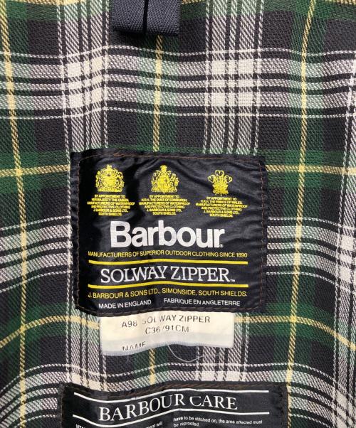 Barbour（バブアー）Barbour (バブアー) SOLWAY ZIPPER ライトブラウン サイズ:C36　91㎝の古着・服飾アイテム