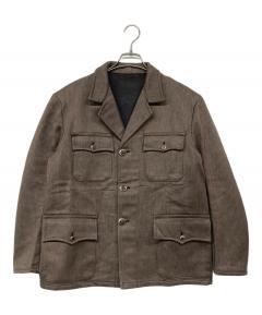 中古・古着通販】OUTIL (ウティ) ノーカラーモールスキンジャケット