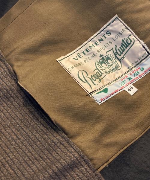 ROYAL HUNTER（ロイヤル ハンター）ROYAL HUNTER (ロイヤル ハンター) ハンティングジャケット ブラウン サイズ:46の古着・服飾アイテム