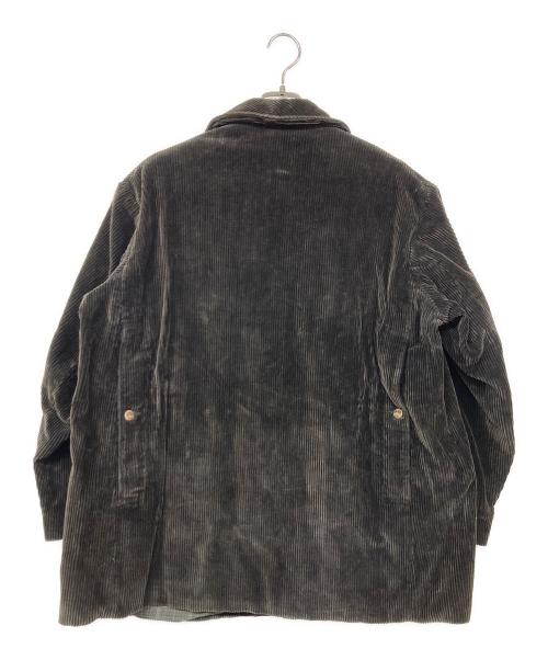 USED（ユーズド）USED (ユーズド) コーデュロイハンティングジャケット ダークブラウン サイズ:記載なしの古着・服飾アイテム