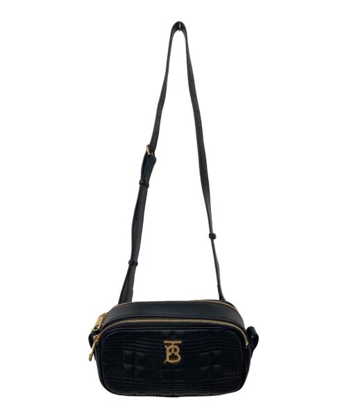 BURBERRY（バーバリー）BURBERRY (バーバリー) MINI QUILTED LAMBSKIN カメラバッグ ブラックの古着・服飾アイテム