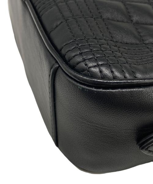 BURBERRY（バーバリー）BURBERRY (バーバリー) MINI QUILTED LAMBSKIN カメラバッグ ブラックの古着・服飾アイテム