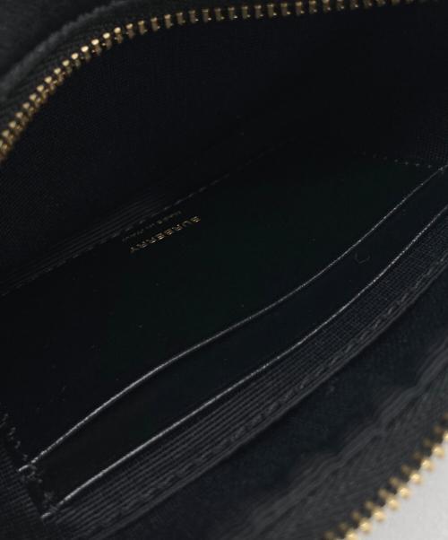 BURBERRY（バーバリー）BURBERRY (バーバリー) MINI QUILTED LAMBSKIN カメラバッグ ブラックの古着・服飾アイテム