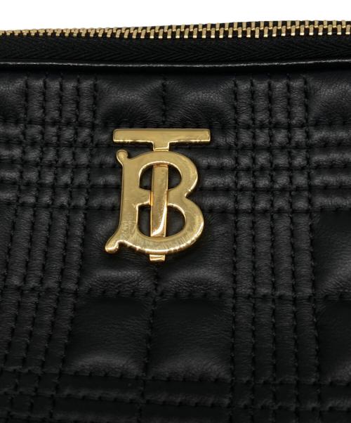 BURBERRY（バーバリー）BURBERRY (バーバリー) MINI QUILTED LAMBSKIN カメラバッグ ブラックの古着・服飾アイテム