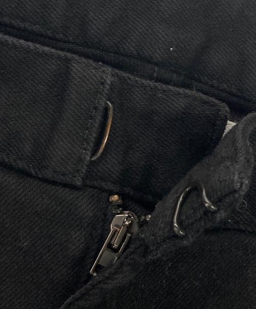 Maison Margiela（メゾンマルジェラ）Maison Margiela (メゾンマルジェラ) シワ加工デニムパンツ ブラック サイズ:30の古着・服飾アイテム