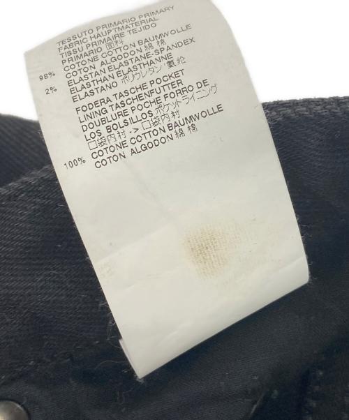 Maison Margiela（メゾンマルジェラ）Maison Margiela (メゾンマルジェラ) シワ加工デニムパンツ ブラック サイズ:30の古着・服飾アイテム