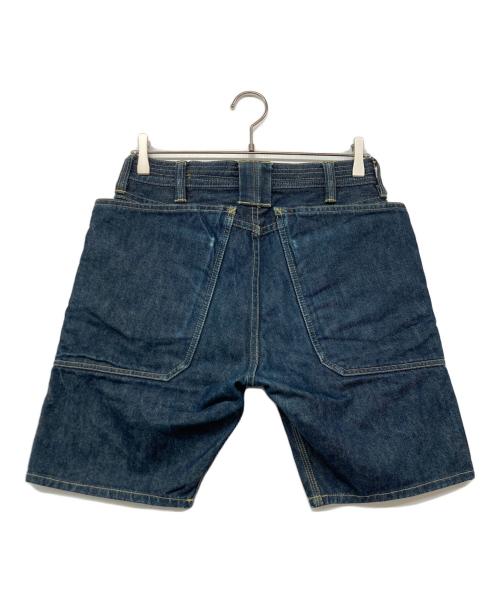 SASSAFRAS（ササフラス）SASSAFRAS (ササフラス) デニムショートパンツ ネイビー サイズ:Sの古着・服飾アイテム