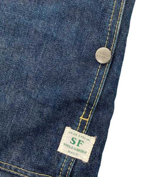 SASSAFRAS（ササフラス）SASSAFRAS (ササフラス) デニムショートパンツ ネイビー サイズ:Sの古着・服飾アイテム