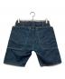 SASSAFRAS (ササフラス) デニムショートパンツ ネイビー サイズ:S：4000円