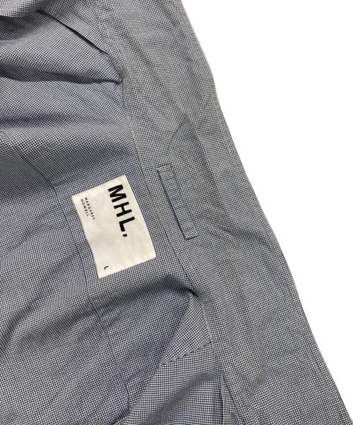 MHL（エムエイチエル）MHL (エムエイチエル) オープンカラーシャツ グレー サイズ:Lの古着・服飾アイテム