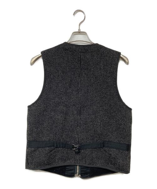 BROWN'S BEACH JACKET（ブラウンズビーチジャケット）BROWN'S BEACH JACKET (ブラウンズビーチジャケット) ローネックジッパーベスト ブラウン サイズ:36の古着・服飾アイテム