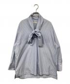 Demi-Luxe Beamsデミルクス ビームス）の古着「ボウタイブラウス」｜ブルー