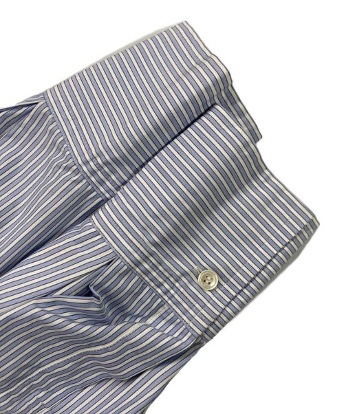 Demi-Luxe Beams（デミルクス ビームス）Demi-Luxe BEAMS (デミルクス ビームス) ボウタイブラウス ブルー サイズ:38の古着・服飾アイテム