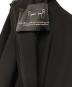 中古・古着 Room no.8 (ルームエイト) MAT SATIN VOLUME/S DRESS ブラック サイズ:2：5000円