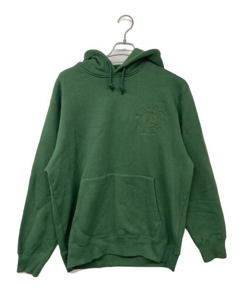 PALACE（パレス）PALACE (パレス) BEAMS PLUS (ビームスプラス) GRAPHIC HOOD グリーン サイズ:Lの古着・服飾アイテム