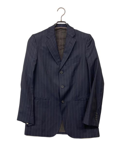 PAUL SMITH（ポールスミス）PAUL SMITH (ポールスミス) ウールストライプ　セットアップスーツ ネイビー サイズ:Mの古着・服飾アイテム