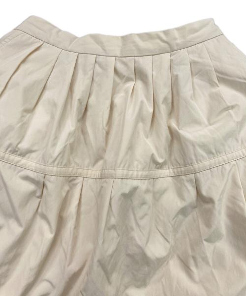 eunoia（ユノイア）eunoia (ユノイア) LILY PADDING SKIRT ベージュ サイズ:記載なしの古着・服飾アイテム