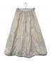 eunoia (ユノイア) LILY PADDING SKIRT ベージュ サイズ:記載なし：7000円