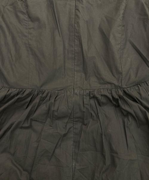 ne quittez pas（ヌキテパ）ne quittez pas (ヌキテパ) ポプリンソリッドピンタックワンピース ブラック サイズ:Sの古着・服飾アイテム