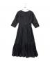 ne quittez pas (ヌキテパ) ポプリンソリッドピンタックワンピース ブラック サイズ:S：5000円