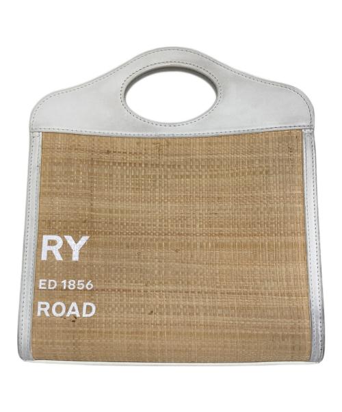 BURBERRY（バーバリー）BURBERRY (バーバリー) ミニポケットバッグ2WAY トートバッグ ベージュの古着・服飾アイテム