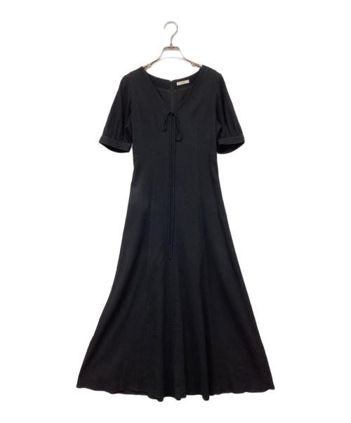 CLANE（クラネ）CLANE (クラネ) LADY SHAPE LINE ONE PIECE/レディシェイプラインワンピース ブラック サイズ:1の古着・服飾アイテム