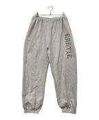 COOTIE PRODUCTIONSクーティープロダクツ）の古着「Open End Yarn Print Sweat Pants」｜グレー