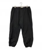 COOTIE PRODUCTIONSクーティープロダクツ）の古着「POLYESTER OX RAZA TRACK PANTS」｜ブラック