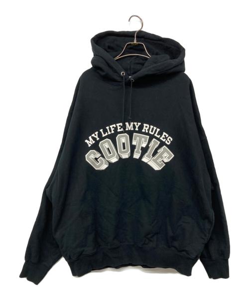 COOTIE PRODUCTIONS（クーティープロダクツ）COOTIE PRODUCTIONS (クーティープロダクツ) Open End Yarn Print Sweat Hoodie ブラック サイズ:XLの古着・服飾アイテム