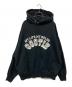 COOTIE PRODUCTIONS（クーティープロダクツ）の古着「Open End Yarn Print Sweat Hoodie」｜ブラック