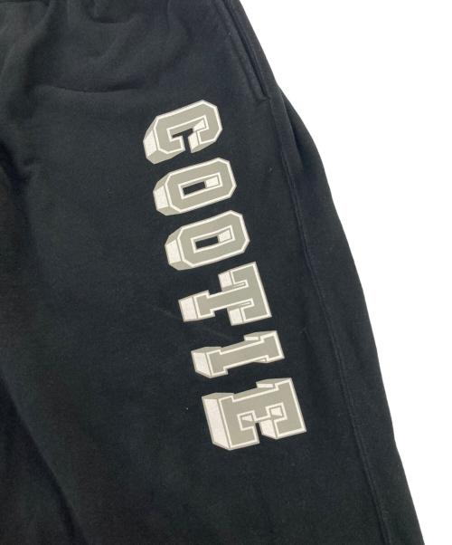COOTIE PRODUCTIONS（クーティープロダクツ）COOTIE PRODUCTIONS (クーティープロダクツ) Open End Yarn Print Sweat Pants ブラック サイズ:Mの古着・服飾アイテム