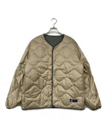 nanamica×PALACE（ナナミカ×パレス）の古着「Reversible Down Cardigan」｜オリーブ