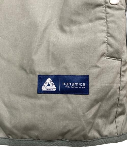 nanamica（ナナミカ）nanamica (ナナミカ) PALACE (パレス) Reversible Down Cardigan オリーブ サイズ:Mの古着・服飾アイテム