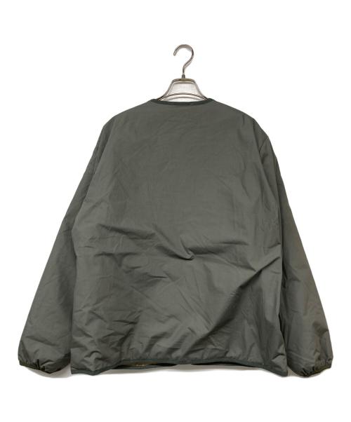 nanamica（ナナミカ）nanamica (ナナミカ) PALACE (パレス) Reversible Down Cardigan オリーブ サイズ:Mの古着・服飾アイテム