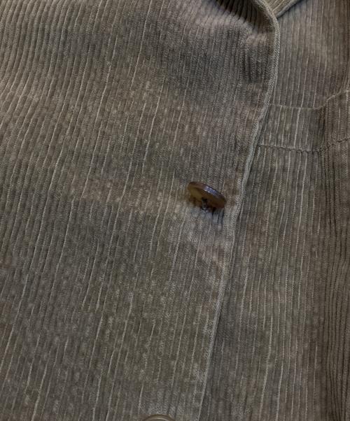 ISSEY MIYAKE WHITE LABEL（イッセイミヤケホワイトレーベル）ISSEY MIYAKE WHITE LABEL (イッセイミヤケホワイトレーベル) コーデュロイジャケット ベージュ サイズ:3の古着・服飾アイテム