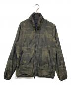 TATRASタトラス）の古着「リバーシブルナイロンジャケット」｜ブラックｘオリーブ