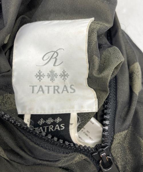 TATRAS（タトラス）TATRAS (タトラス) リバーシブルナイロンジャケット ブラックｘオリーブ サイズ:Lの古着・服飾アイテム