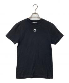MARINE SERRE（マリーンセル）の古着「Crescent Moon Tシャツ」｜ブラック