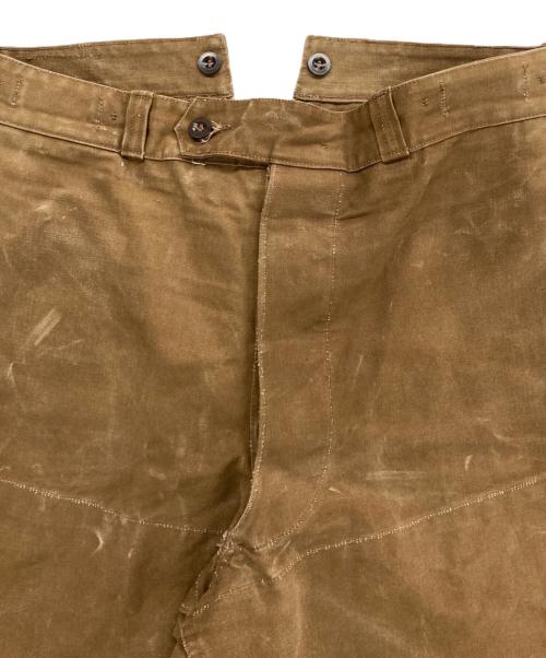 USED（ユーズド）USED (ユーズド) レイルロードパンツ ブラウン サイズ:表記無しの古着・服飾アイテム