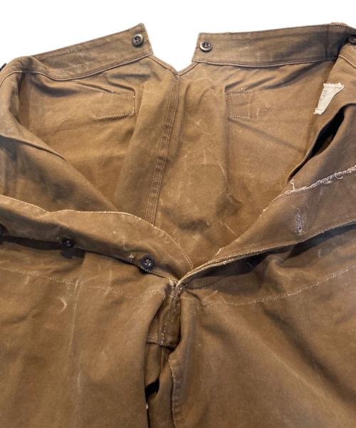 USED（ユーズド）USED (ユーズド) レイルロードパンツ ブラウン サイズ:表記無しの古着・服飾アイテム