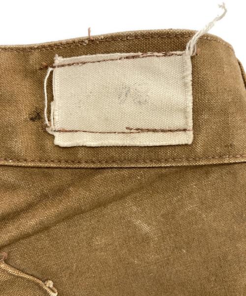 USED（ユーズド）USED (ユーズド) レイルロードパンツ ブラウン サイズ:表記無しの古着・服飾アイテム