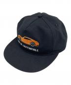 PORSCHEポルシェ）の古着「KAR / L’Art de L’Automobile CAP」｜ブラック