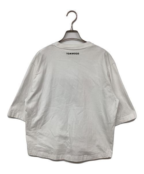 TOM WOOD（トムウッド）TOM WOOD (トムウッド) プリントTシャツ ホワイト サイズ:記載なしの古着・服飾アイテム