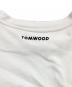 中古・古着 TOM WOOD (トムウッド) プリントTシャツ ホワイト サイズ:記載なし：6000円