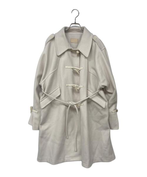 willfully（ウィルフリー）willfully (ウィルフリー) melton various midi coat アイボリー サイズ:Freeの古着・服飾アイテム