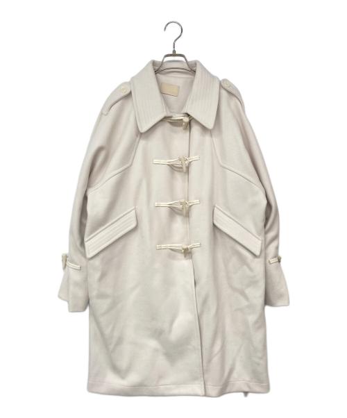 willfully（ウィルフリー）willfully (ウィルフリー) melton various midi coat アイボリー サイズ:Freeの古着・服飾アイテム